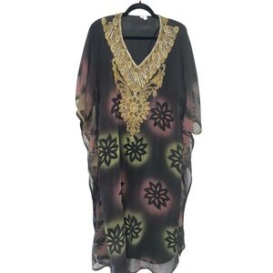Kaftan Beaded Made‎ In India Size Full (plus Size) Fully Lined